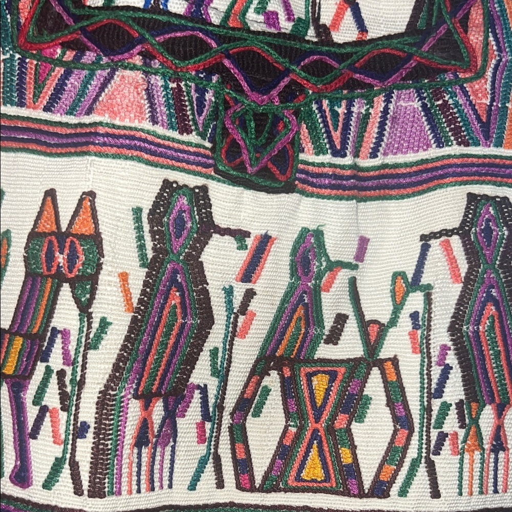 Multicolor Patterned Tote Bag - image 6